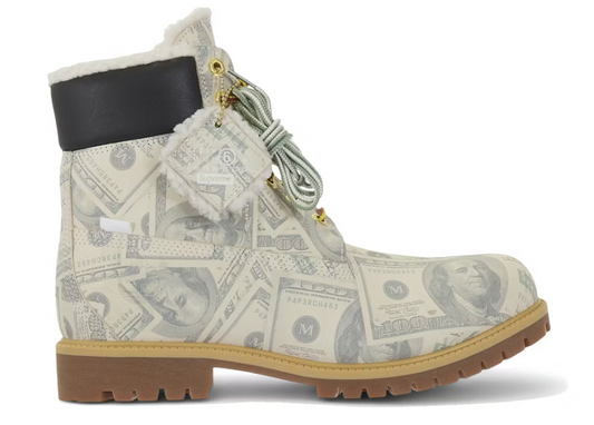 Timberland 6" Premium Waterproof Boot Supreme x MM6 Maison Margiela $100 Bills