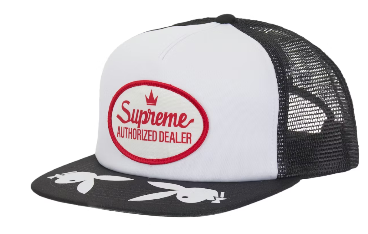 Supreme Playboy Mesh Back 5-Panel Black