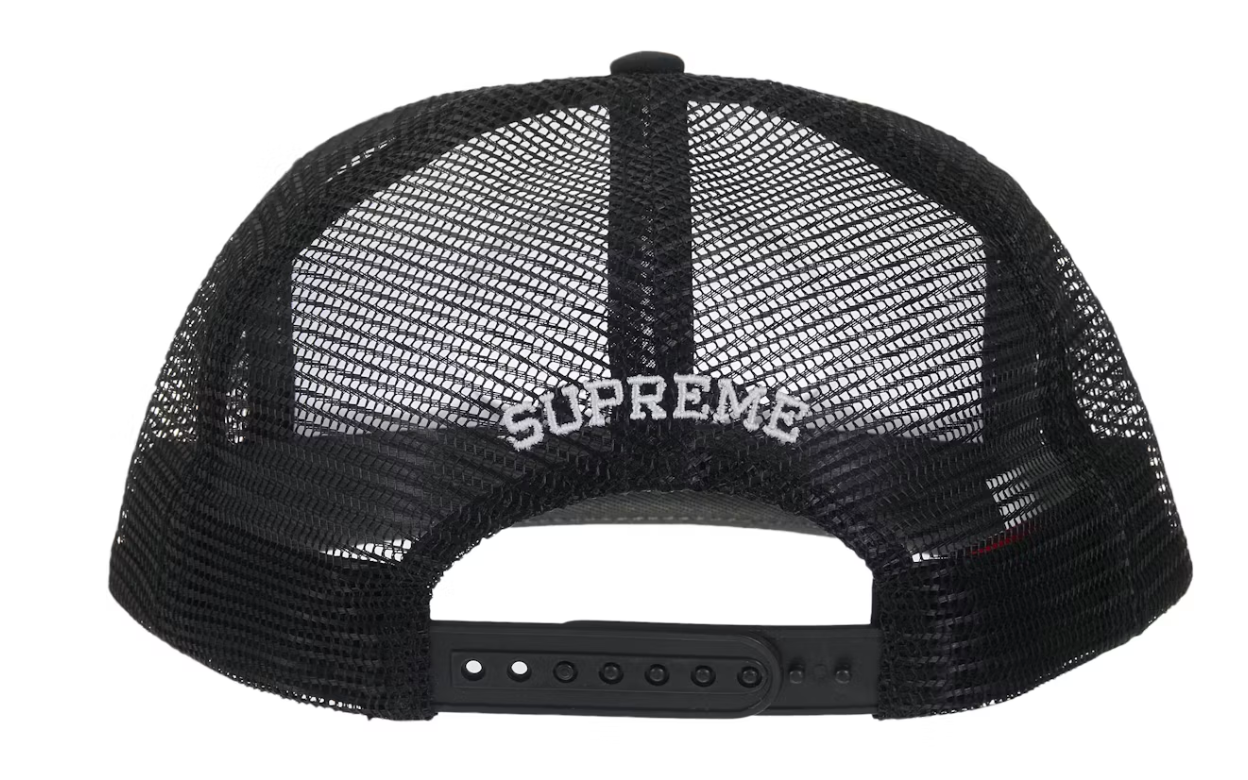 Supreme Playboy Mesh Back 5-Panel Black
