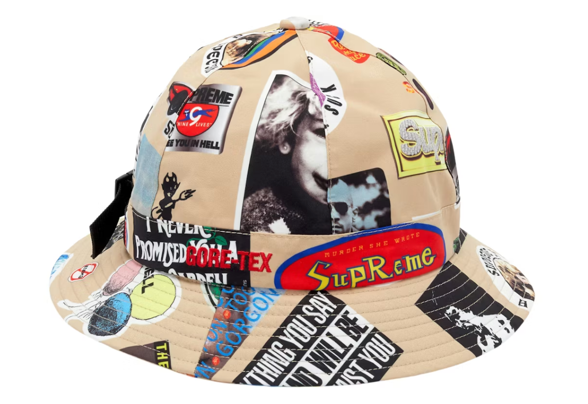 Supreme GORE-TEX Bell Hat Tan Stickers