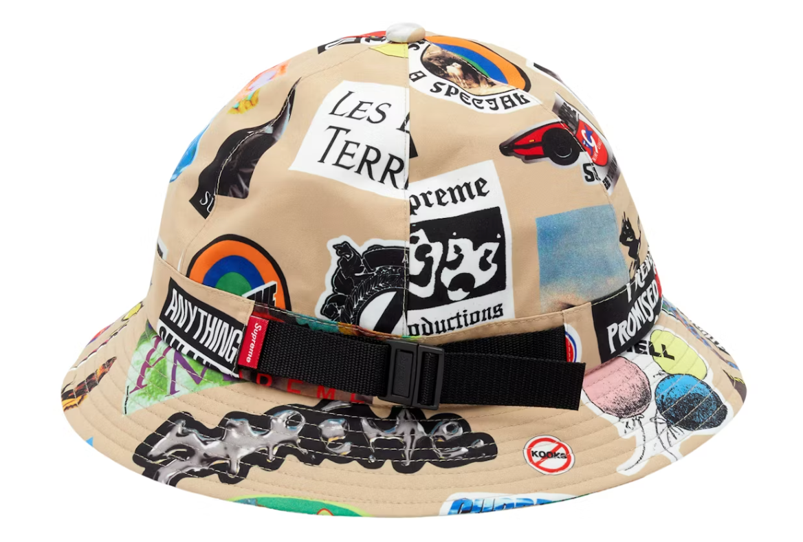 Supreme GORE-TEX Bell Hat Tan Stickers