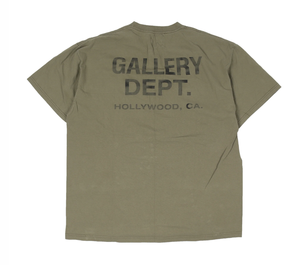 Gallery Dept. Logo T-shirt Olive