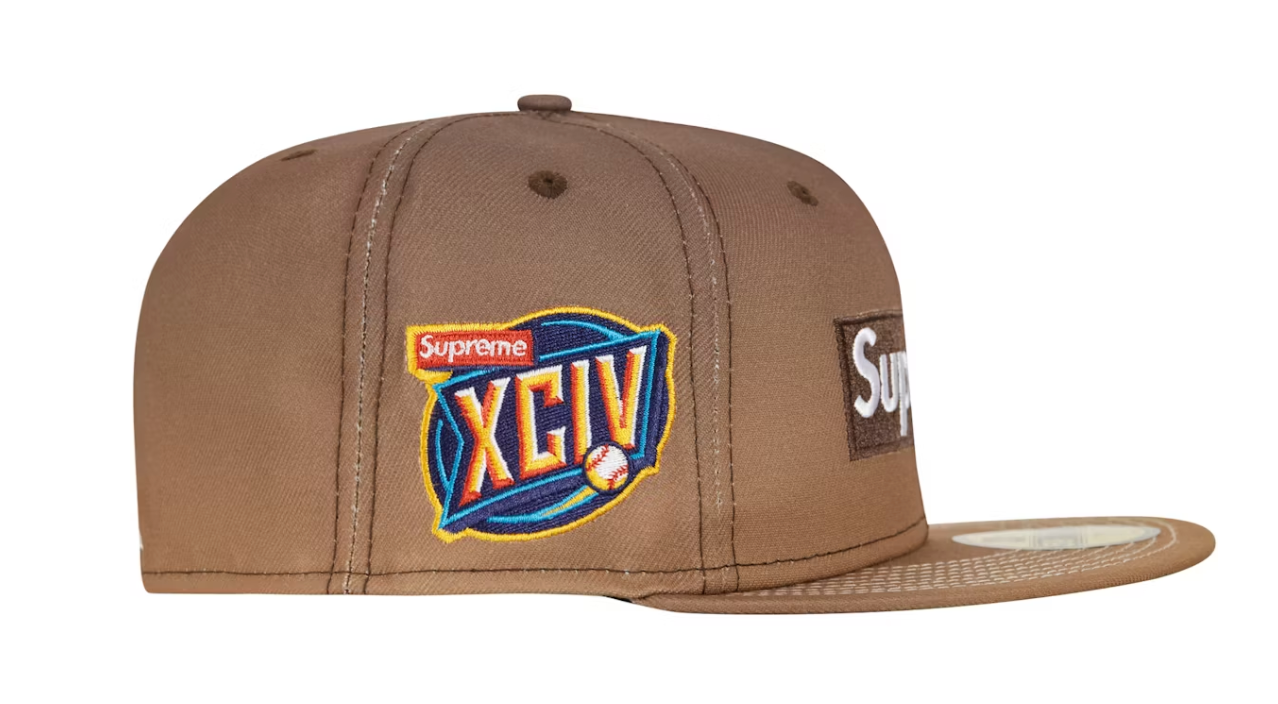 Supreme Gradient Box Logo New Era Brown
