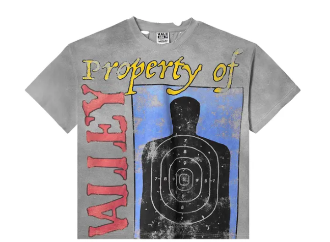 Vale Forever Charcoal Target Practice Tee Grey