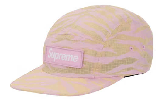 Supreme Tiger Camo Ripstop Camp Cap Pink