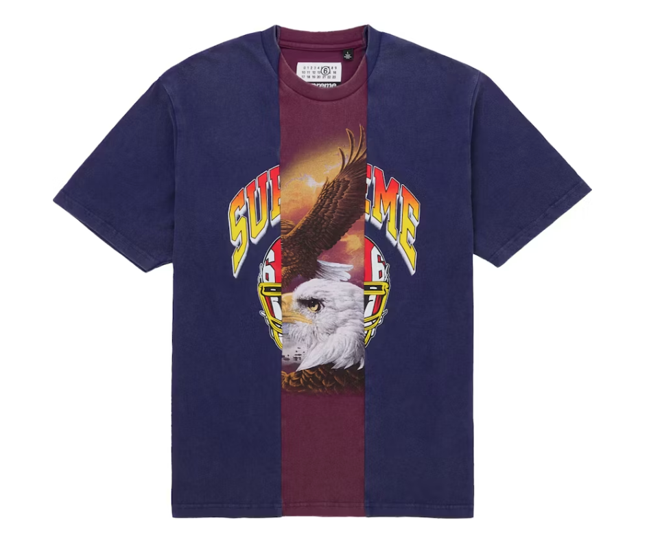 Supreme MM6 Maison Margiela Split S/S Top Navy