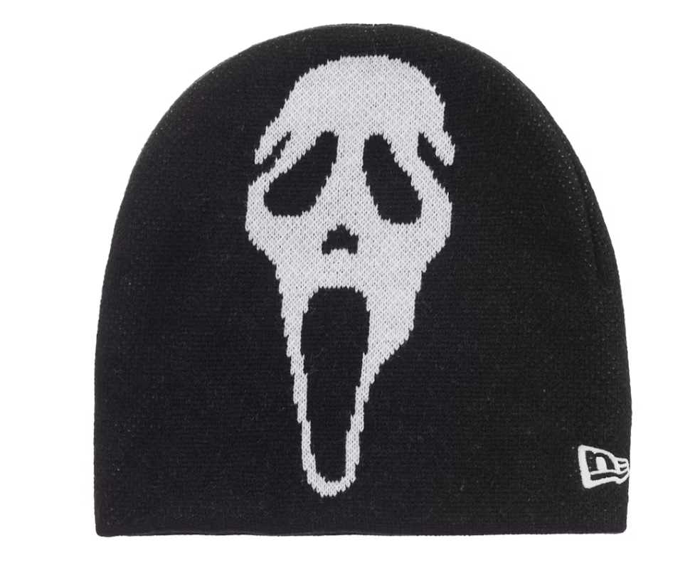 Supreme New Era Ghostface Beanie Black
