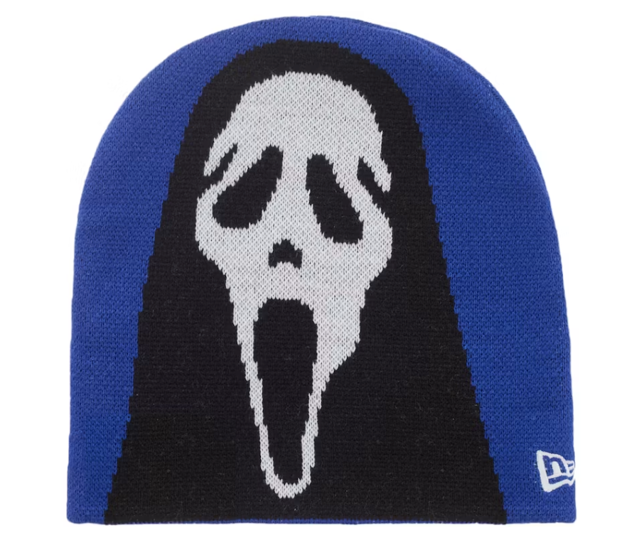 Supreme New Era Ghostface Beanie Blue