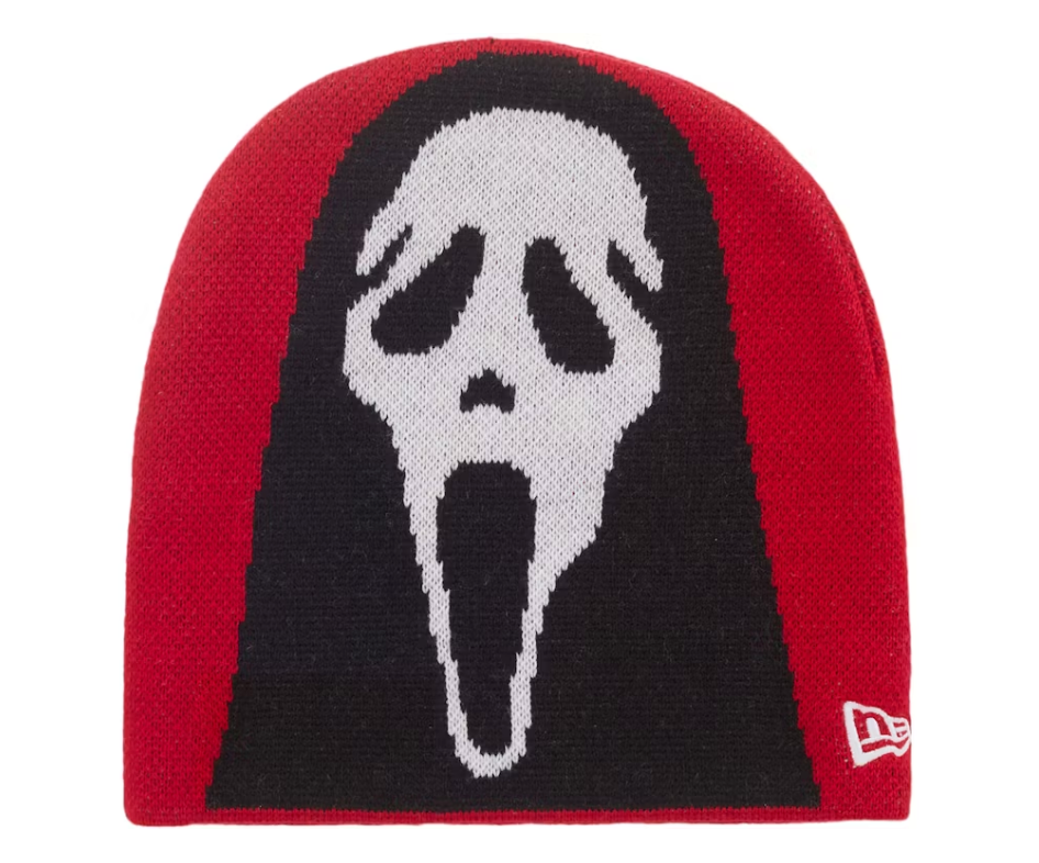 Supreme New Era Ghostface Beanie Red