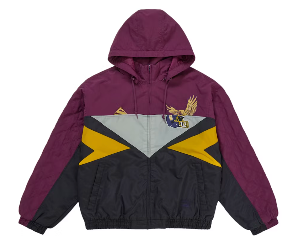 Supreme MM6 Maison Margiela Split Stadium Jacket Purple