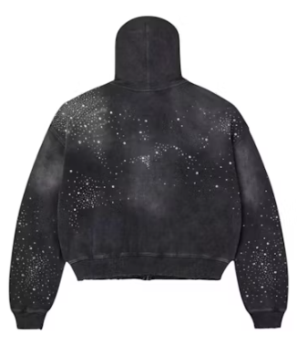 Vale Forever Classico Zip Up Hoodie Black