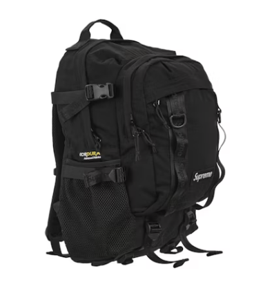 Supreme Logo Backpack (SS26) Black