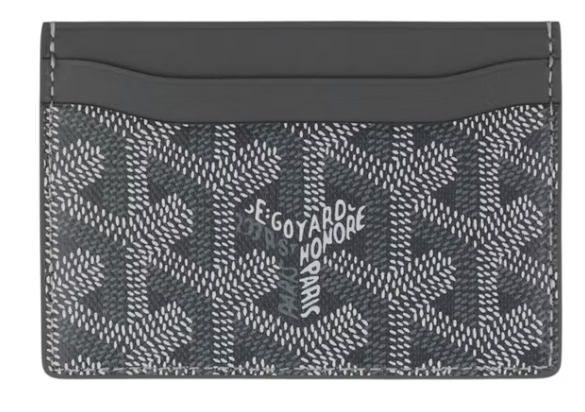 Goyard Saint-Sulpice Card Wallet Gray