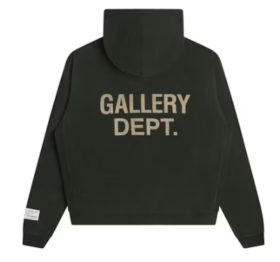 Gallery Dept. 90's GD Logo Hoodie Vintage Black