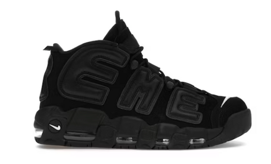 Nike Air More Uptempo Supreme Suptempo Black