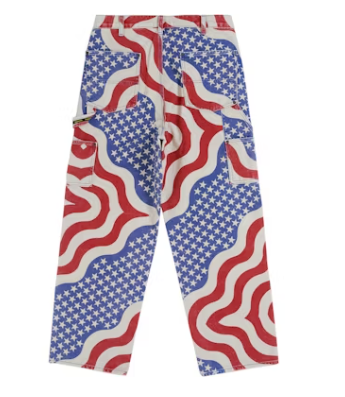 Supreme Flag Double Knee Painter Pant Multicolor
