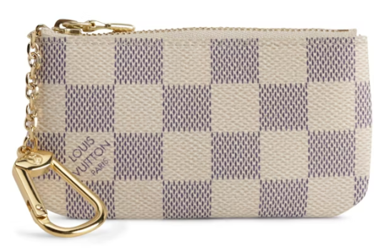 Louis Vuitton Key Pouch Damier Azur White/Blue