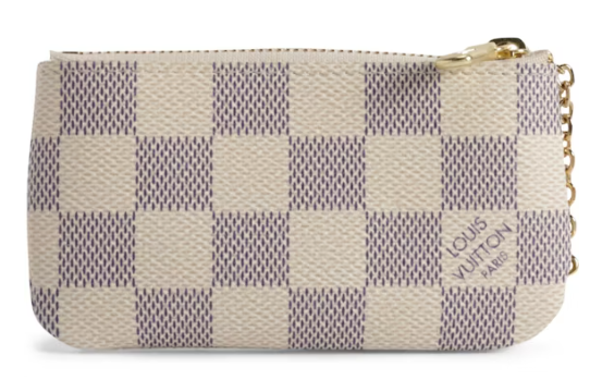 Louis Vuitton Key Pouch Damier Azur White/Blue