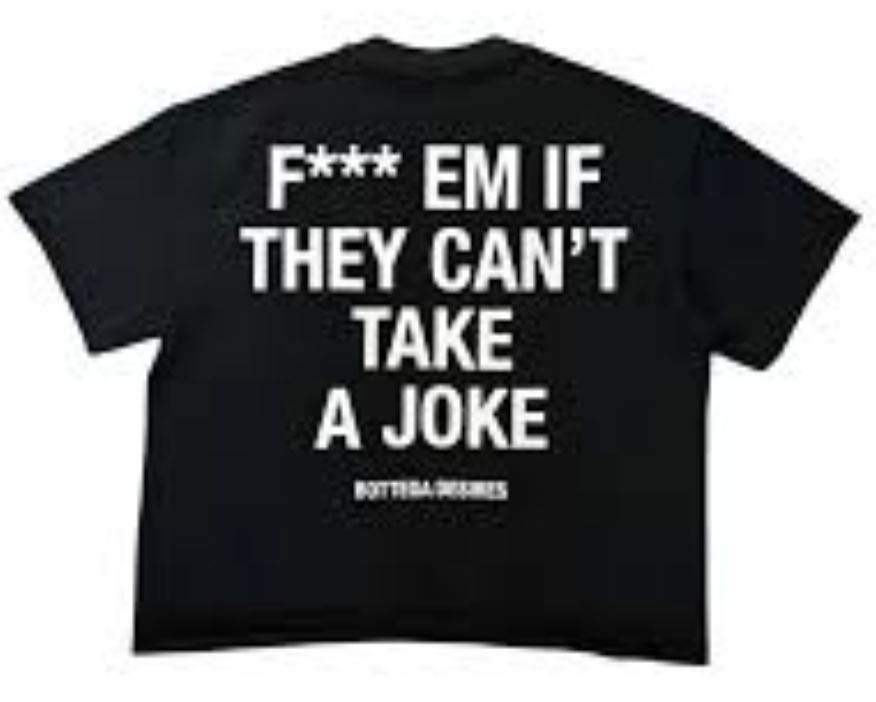 Bottega Desires Fuck em Tee Black