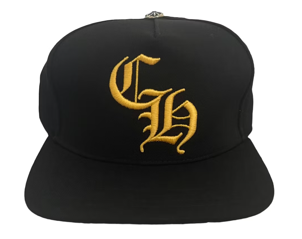 Chrome Hearts CH Baseball Cap Black Yellow