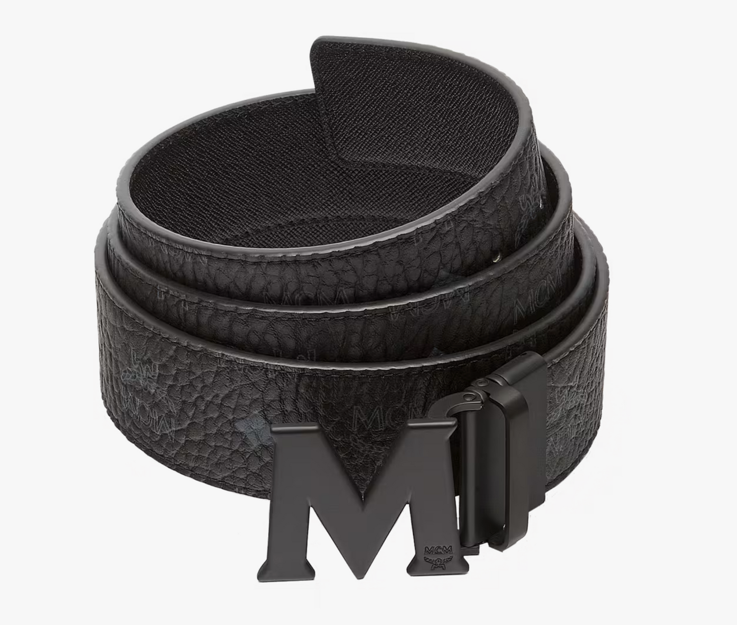 MCM Claus M Reversible Belt Visetos Black