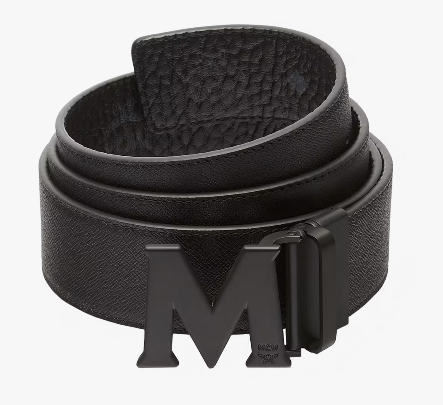MCM Claus M Reversible Belt Visetos Black