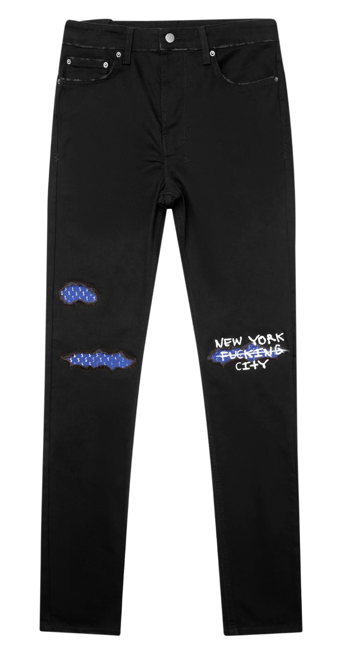 Ksubi Chitch NYC Laid Black Jeans