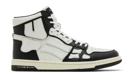 Amiri Skel Top Hi Black White