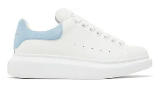 Alexander McQueen Wmns Oversized Sneaker White Powder Blue