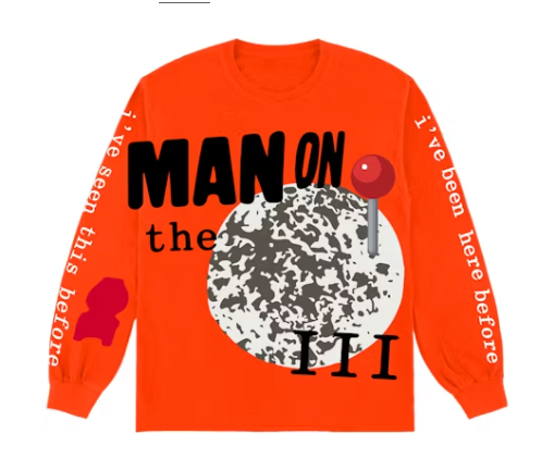 Kid Cudi CPFM For MOTM III Return 2 Madness L/S T-shirt Orange