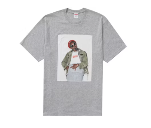 Supreme André 3000 Tee Heather Grey