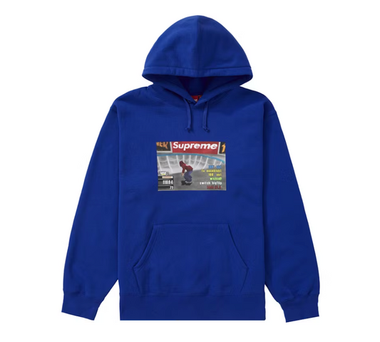 Supreme Thrasher Hooded Sweatshirt Royal