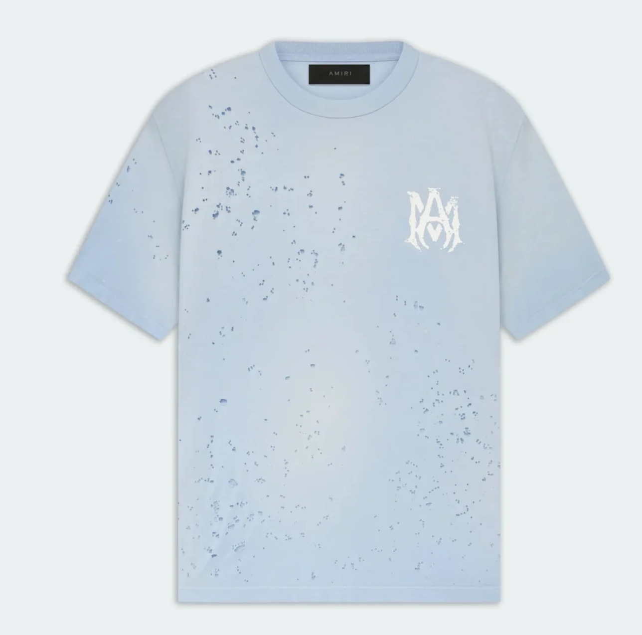 Amiri MA Shotgun T-Shirt Blue