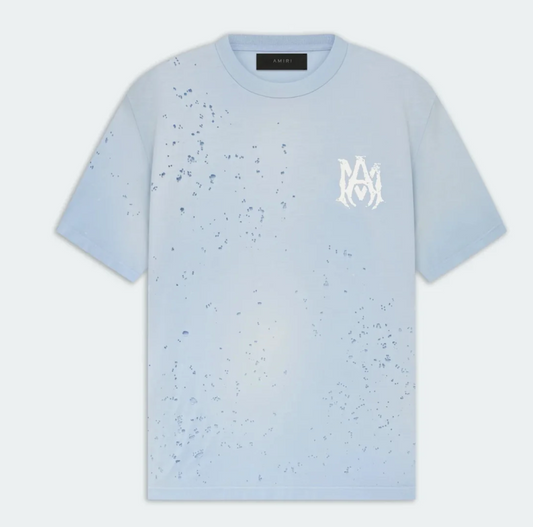 Amiri MA Shotgun T-Shirt Blue