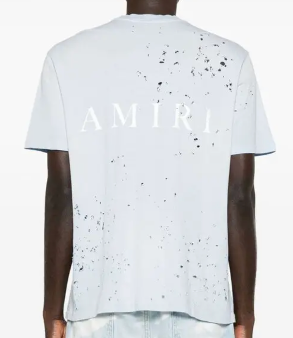 Amiri MA Shotgun T-Shirt Blue