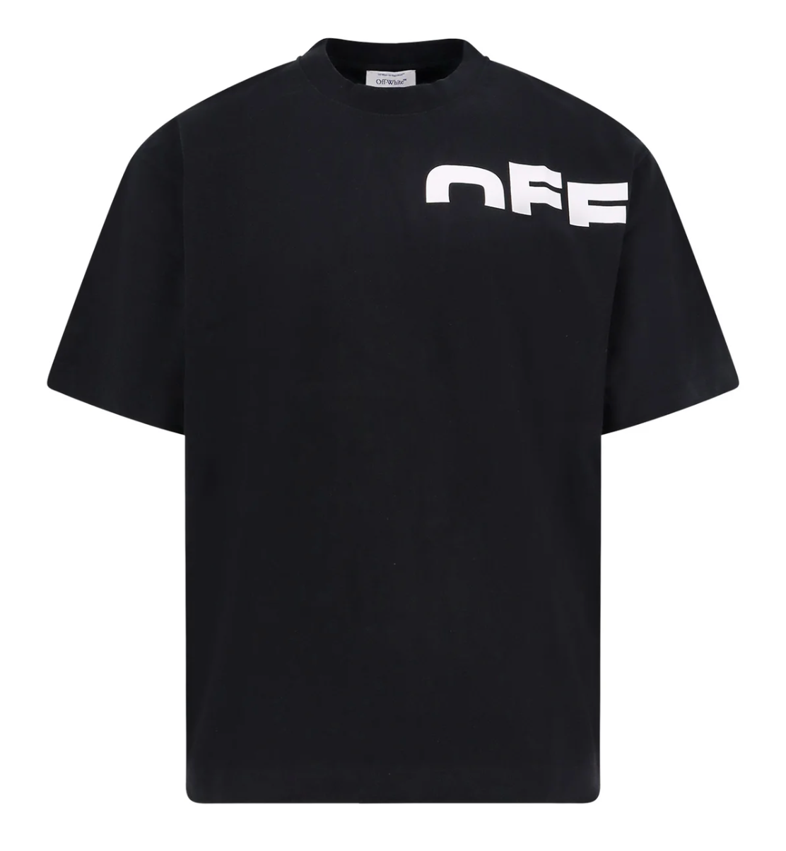 Off-White Off Split Crewneck T-Shirt Black