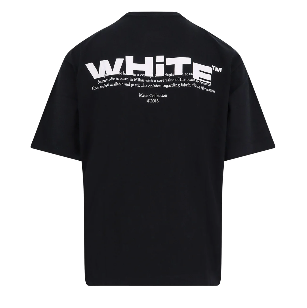 Off-White Off Split Crewneck T-Shirt Black