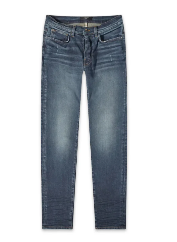 Amiri Stack Jeans Deep Indigo