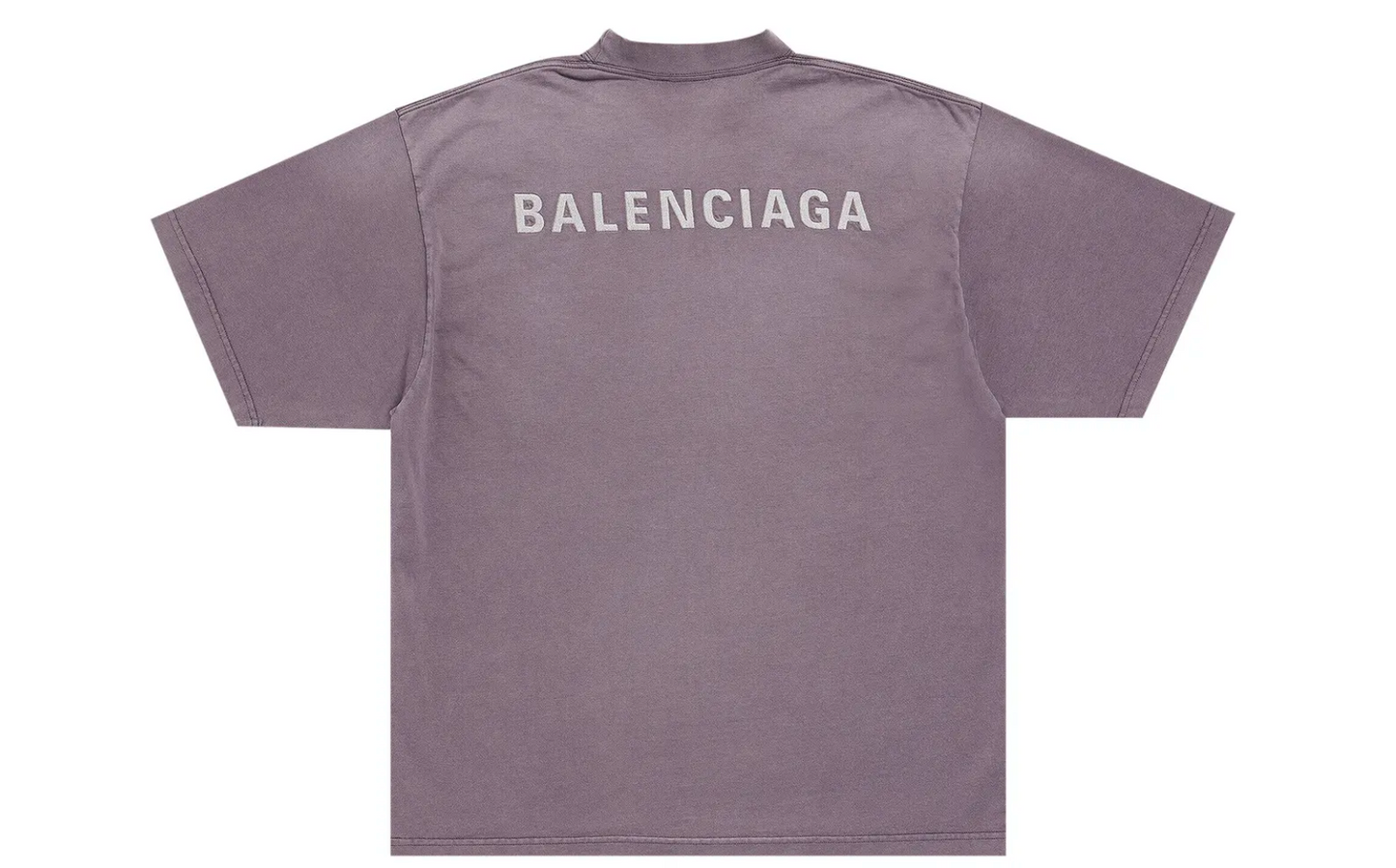 Balenciaga Medium Fit T-Shirt Purple