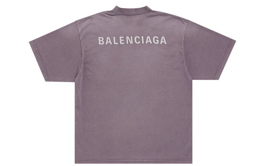Balenciaga Medium Fit T-Shirt Purple