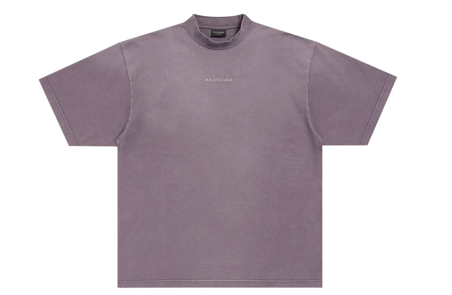 Balenciaga Medium Fit T-Shirt Purple