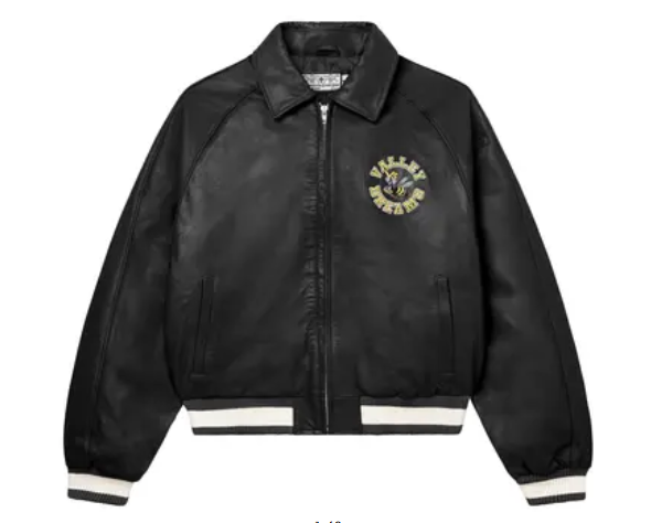 Vale Forever Mascot Bomber Jacket Black