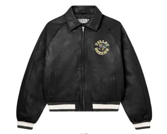 Vale Forever Mascot Bomber Jacket Black