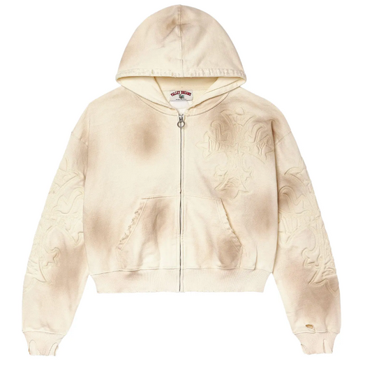 Vale Forever Carver Zip Up Ivory