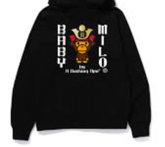 Bape Kyoto Samurai Baby Milo L/S Black