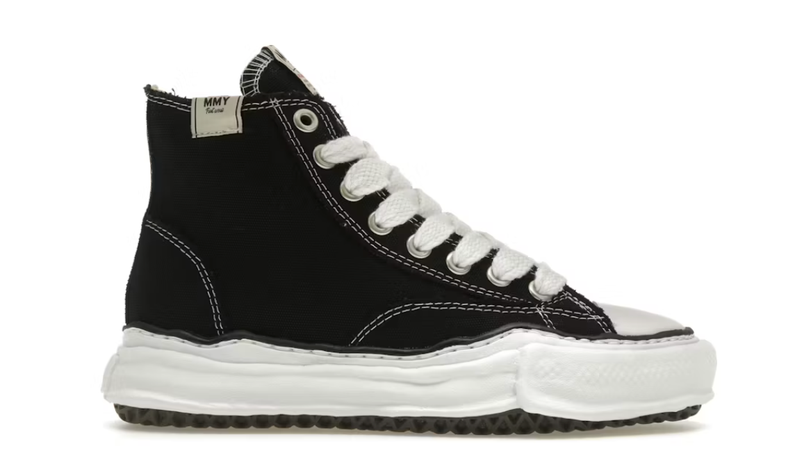 Maison Mihara Yasuhiro Peterson OG Sole Canvas High Black