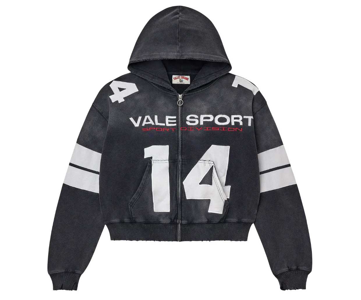 Vale Forever Jerzee Zip Up Black