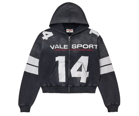 Vale Forever Jerzee Zip Up Black