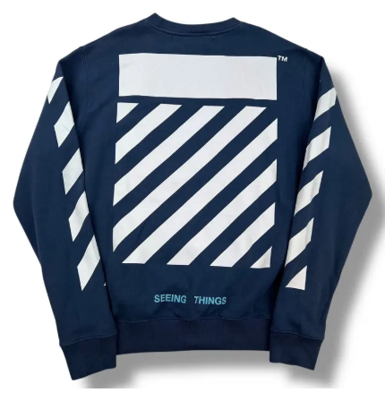 Off-White Caravaggio Seeing Things Crewneck Black