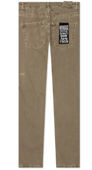 Ksubi Chitch Dark Earth Brown Jeans